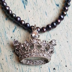 Black pearl .925 Necklace